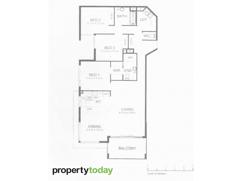 3/6 Mari Street, Alexandra Headland QLD 4572 Floorplan