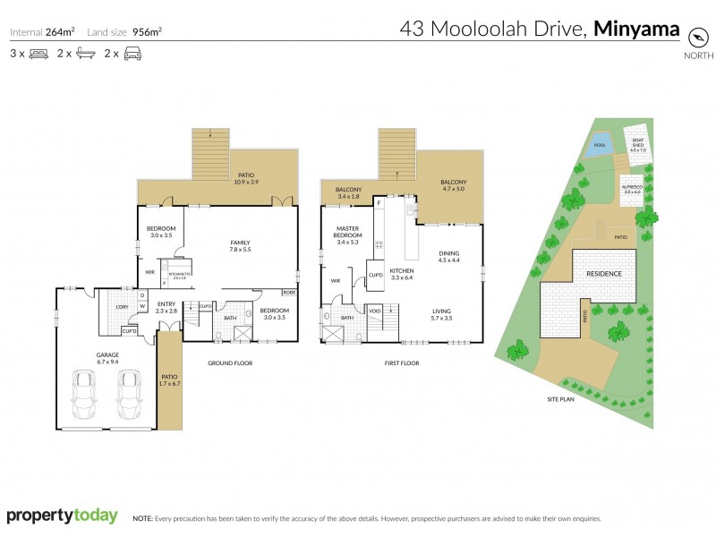 43 Mooloolah Drive, Minyama QLD 4575 Floorplan