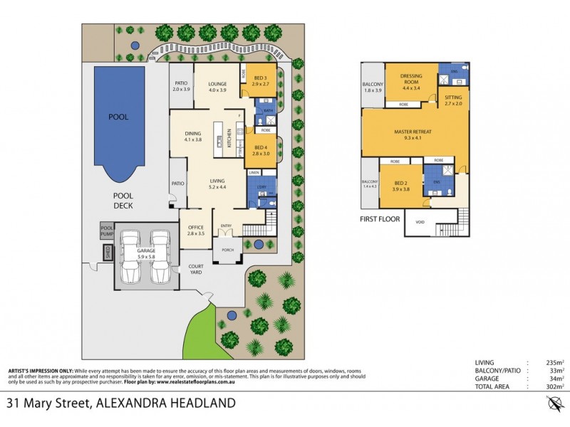 31 Mary Street, Alexandra Headland QLD 4572 Floorplan
