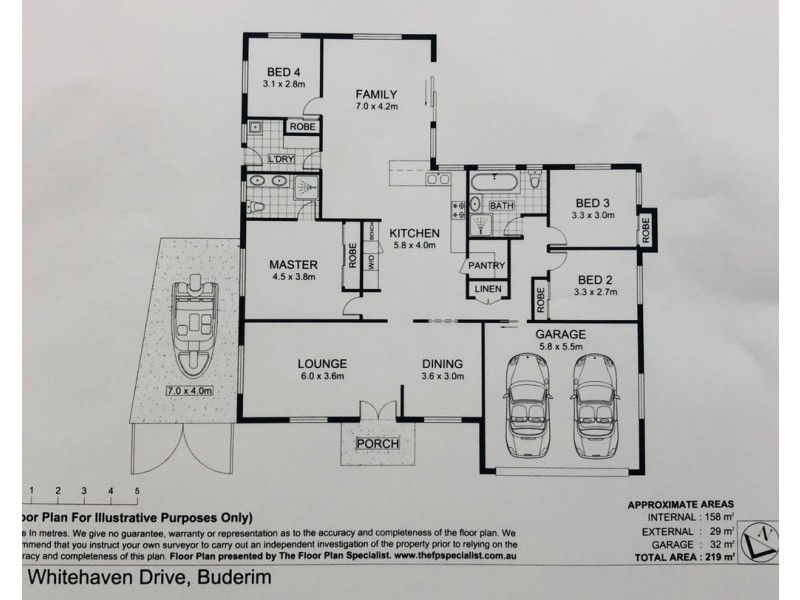 15 Whitehaven Drive, Buderim QLD 4556 Floorplan