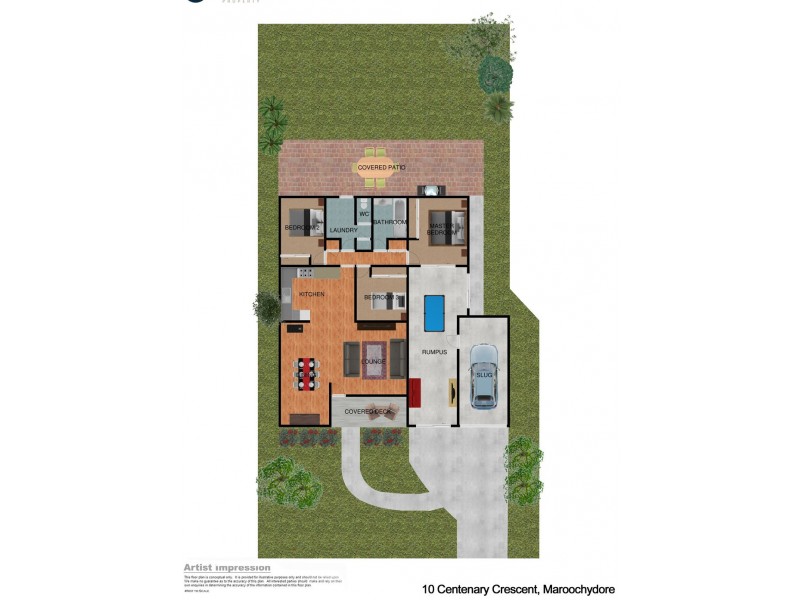 10 Centenary Crescent, Maroochydore QLD 4558 Floorplan