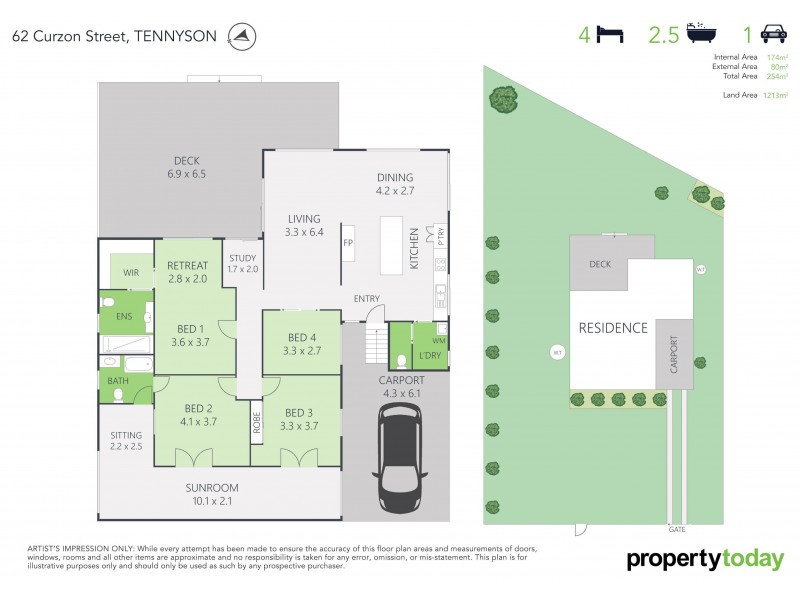 62-66 Curzon Street, Tennyson QLD 4105 Floorplan