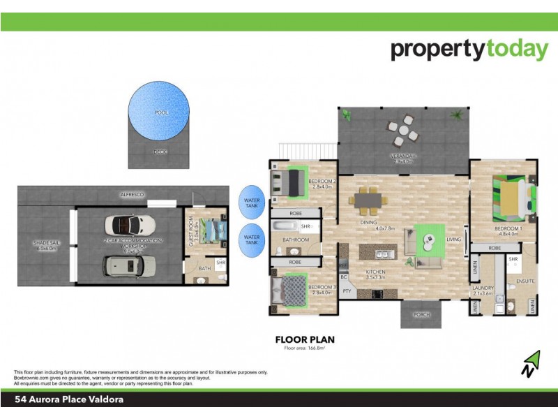 54 Aurora Place, Valdora QLD 4561 Floorplan