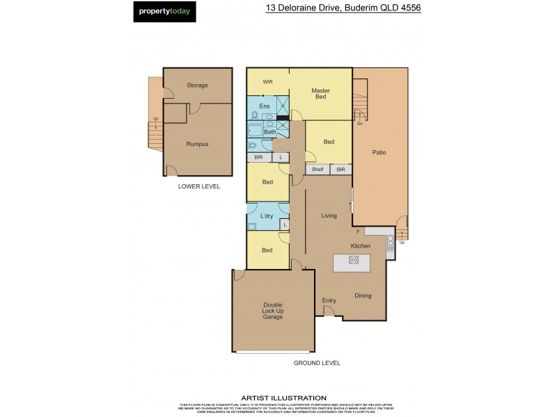 13 Deloraine Drive, Buderim QLD 4556 Floorplan