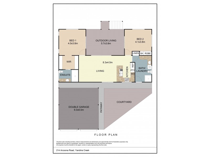 214 Arcoona Road, Yandina Creek QLD 4561 Floorplan