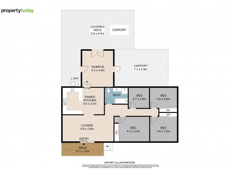 21 Brookes Street, Nambour QLD 4560 Floorplan