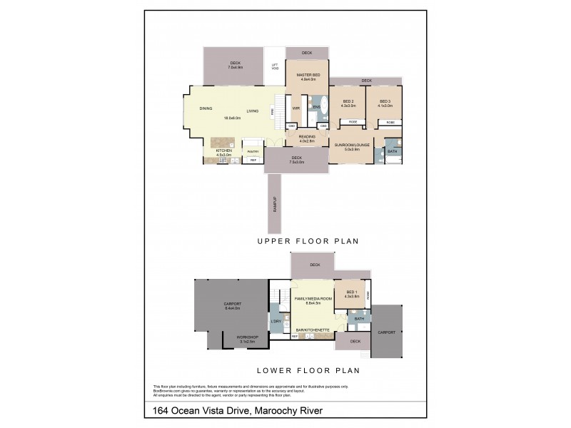 164 Ocean Vista Drive, Maroochy River QLD 4561 Floorplan