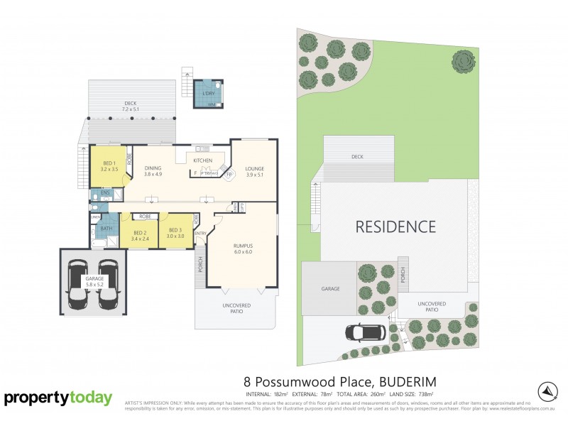 8 Possumwood Place, Buderim QLD 4556 Floorplan