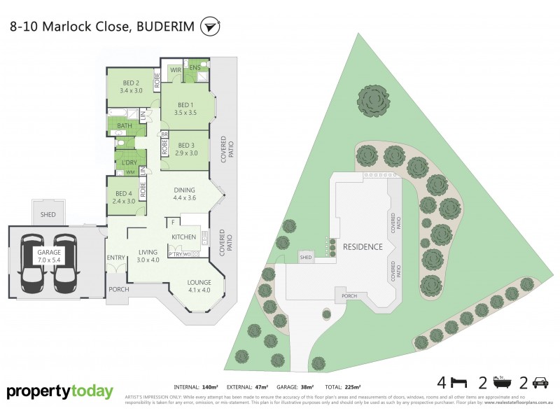 8-10 Marlock Close, Buderim QLD 4556 Floorplan