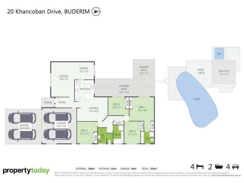 20 Khancoban Drive, Buderim QLD 4556 Floorplan