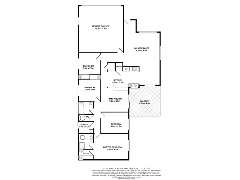 6 Timbury Way, Mount Louisa QLD 4814 Floorplan
