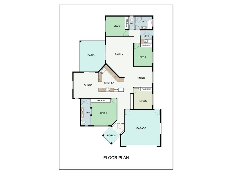 13 Springbank Circuit, Idalia QLD 4811 Floorplan