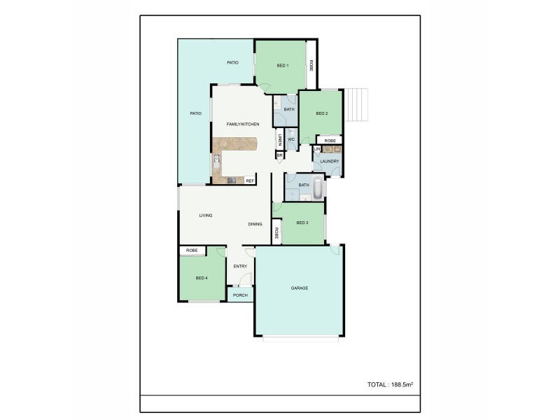 8 Werribee Court, Annandale QLD 4814 Floorplan