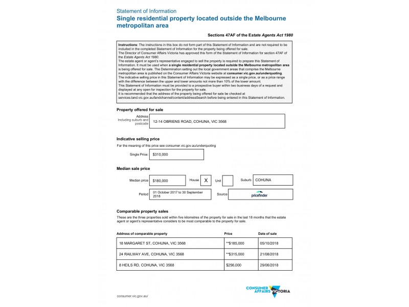 12 O’Briens Road, Cohuna VIC 3568