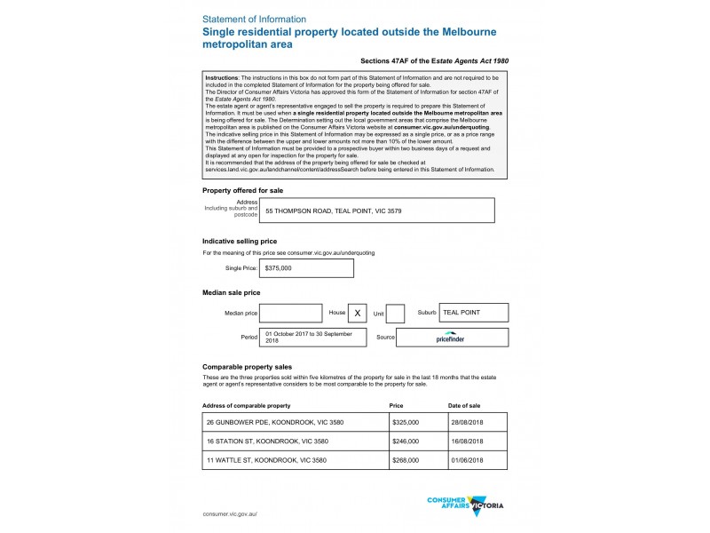 55 Thompson Road, Teal Point VIC 3579