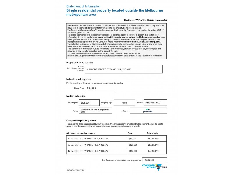 6 Albert Street, Pyramid Hill VIC 3575