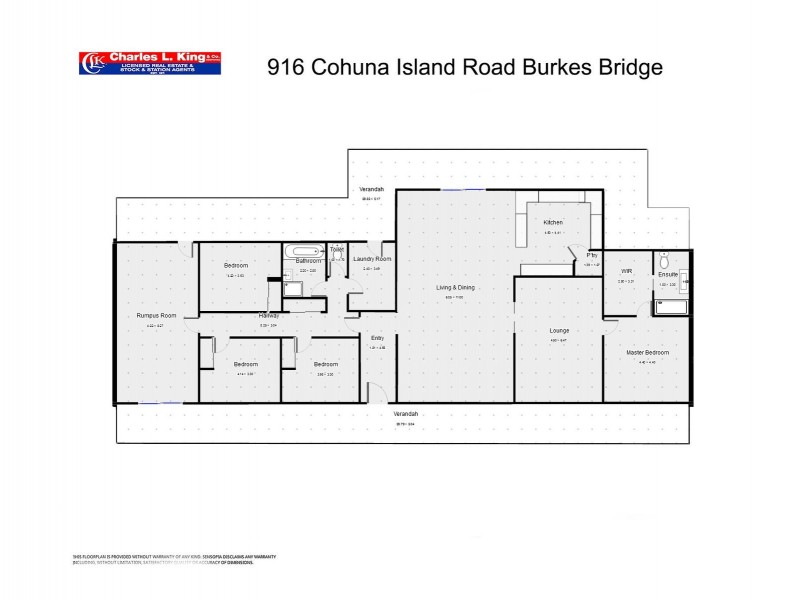 916 Cohuna Island Road, Cohuna VIC 3568 Floorplan