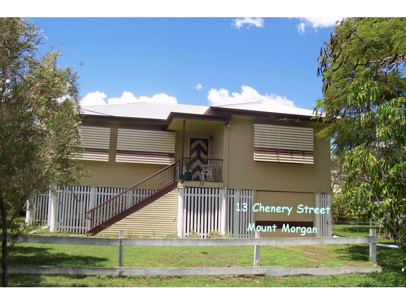 13 CHENERY STREET, Mount Morgan QLD 4714