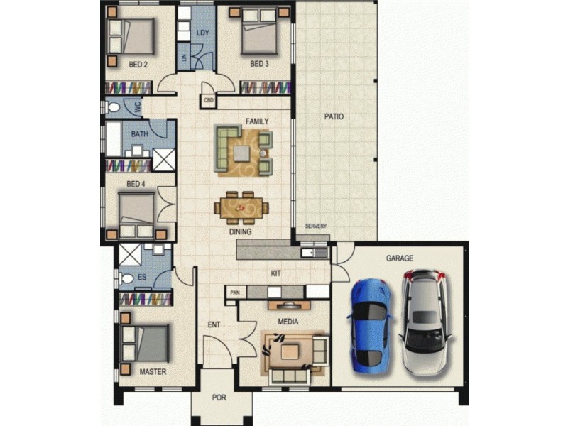 Lot 13 Stanley Drive Whitsunday Acres, Cannonvale QLD 4802 Floorplan