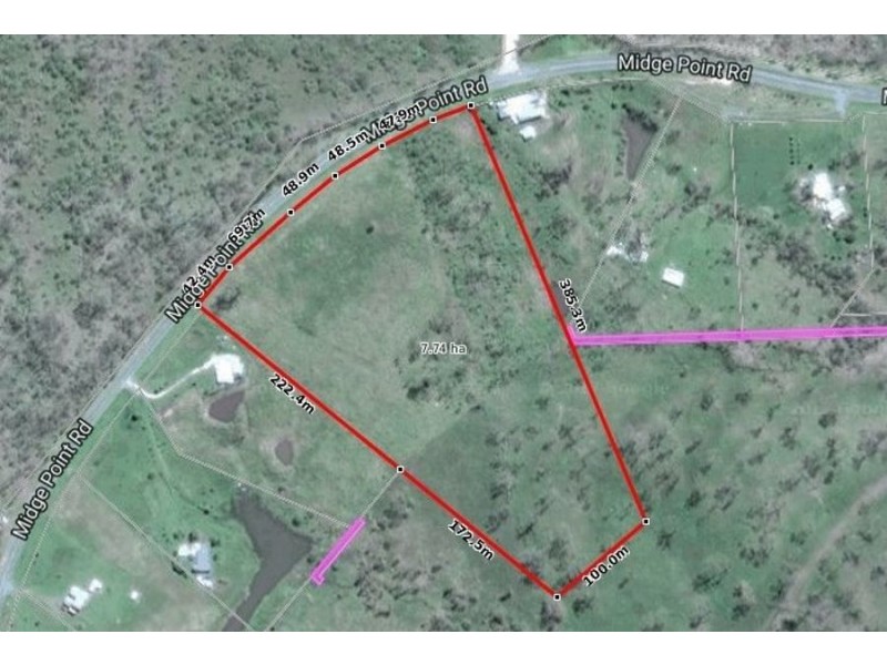 LOT 554 MIDGE POINT ROAD, Bloomsbury QLD 4799