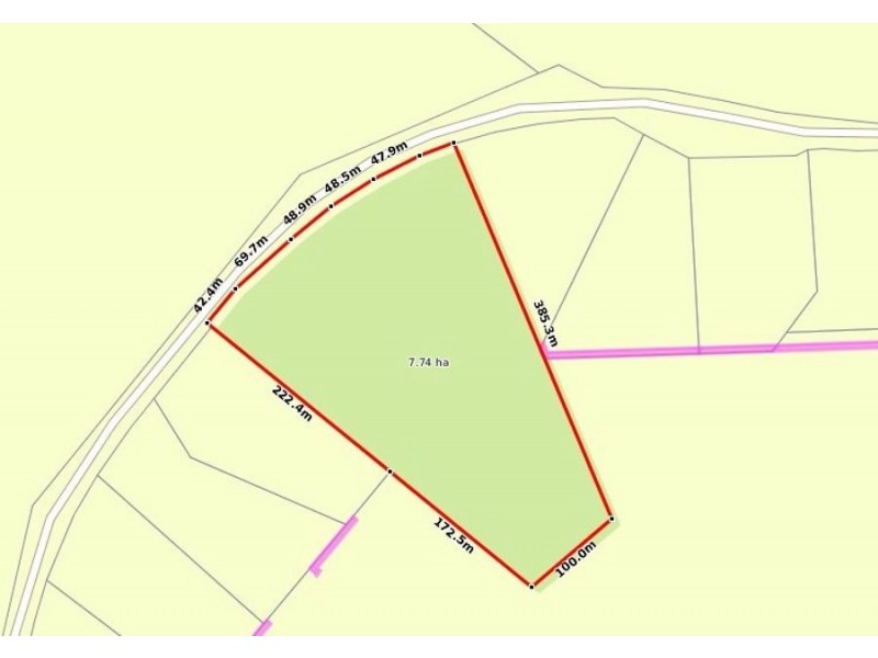 LOT 554 MIDGE POINT ROAD, Bloomsbury QLD 4799