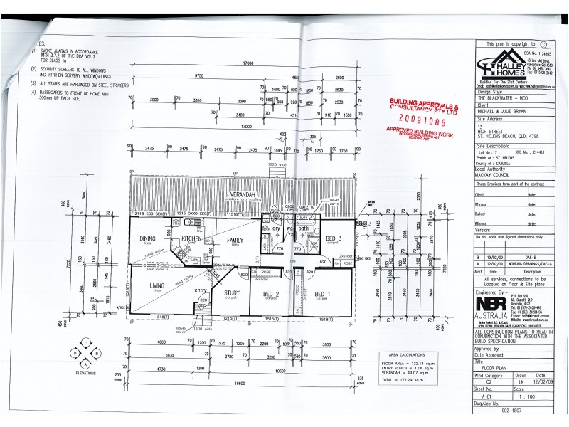 13 HIGH ST, St Helens Beach QLD 4798 Floorplan