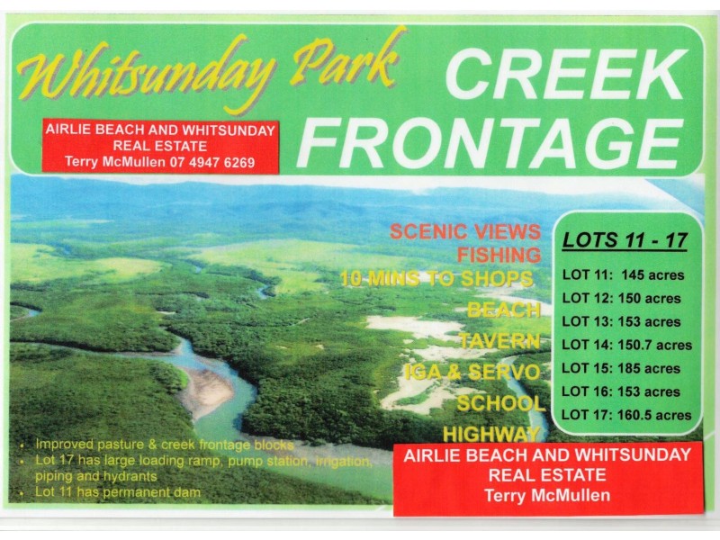 LOTS 5-17 LINDEMAN DRIVE BLOOMSBURY, Midge Point QLD 4799
