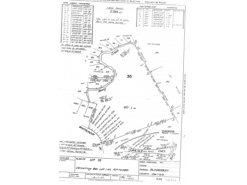 LOTS 18 – 36 LINDEMAN DRIVE & EXMOOR ROADS BLOOMSBURY, Midge Point QLD 4799