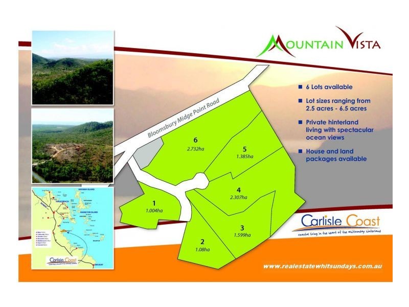 LOT 3 MOUNTAIN VISTA ESTATE, Midge Point QLD 4799