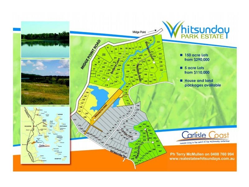 LINDEMAN DRIVE MIDGE POINT, Bloomsbury QLD 4799