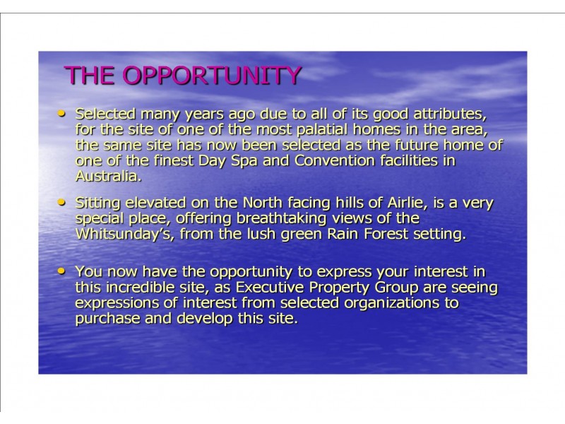 LOT 1 CAYMAN ESTATE BORDER DRIVE, Cannonvale QLD 4802