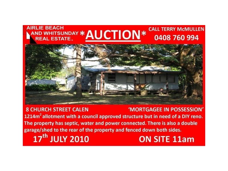 8 CHURCH STREET, Calen QLD 4798