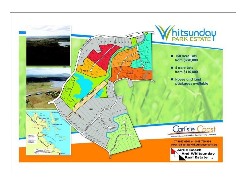 LOTS 180 -192 HAMILTON ROAD CARLISLE COAST, Bloomsbury QLD 4799