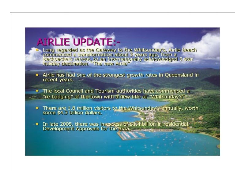LOT 1 CAYMAN ESTATE BORDER DRIVE, Cannonvale QLD 4802