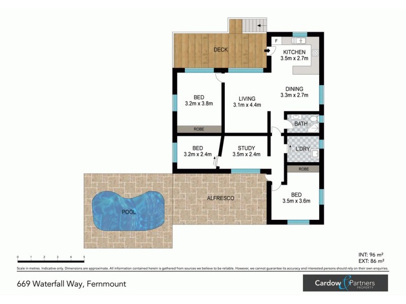 669 Waterfall Way, Fernmount NSW 2454 Floorplan