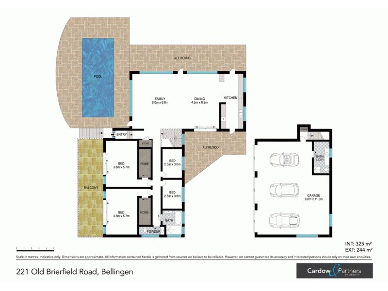 221 Old Brierfield Road, Bellingen NSW 2454 Floorplan