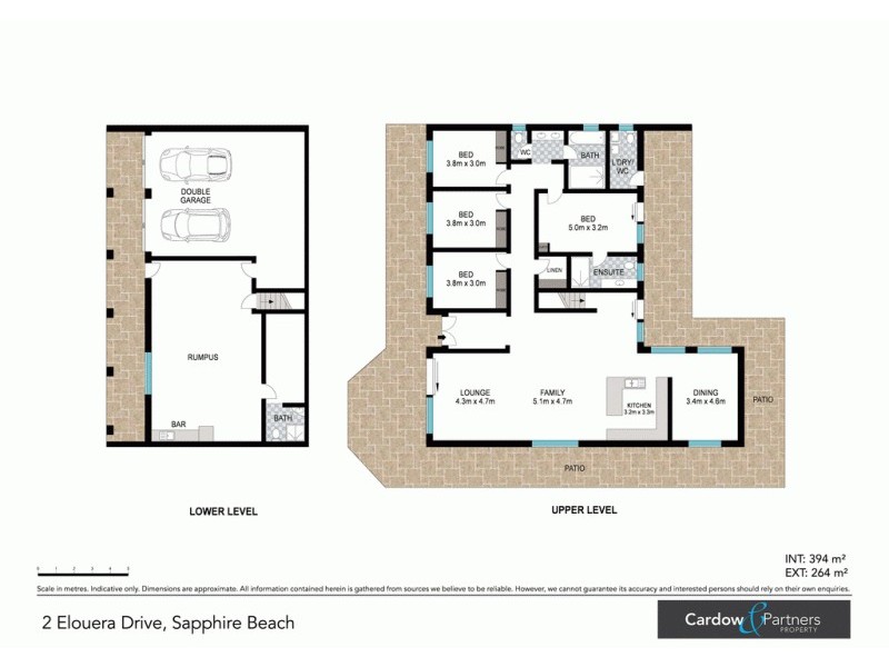 2 Elouera Drive, Sapphire Beach NSW 2450 Floorplan