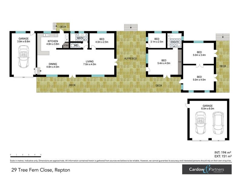 29 Tree Fern Close, Repton NSW 2454 Floorplan