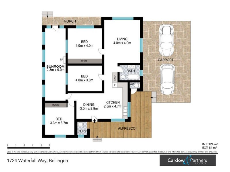 1724 Waterfall Way, Bellingen NSW 2454 Floorplan