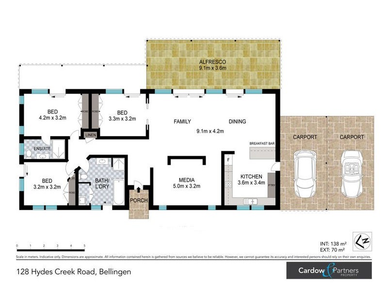 128 Hydes Creek Road, Bellingen NSW 2454 Floorplan