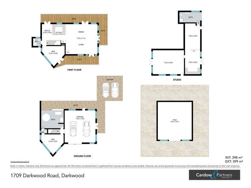 1709 Darkwood Road, Bellingen NSW 2454 Floorplan