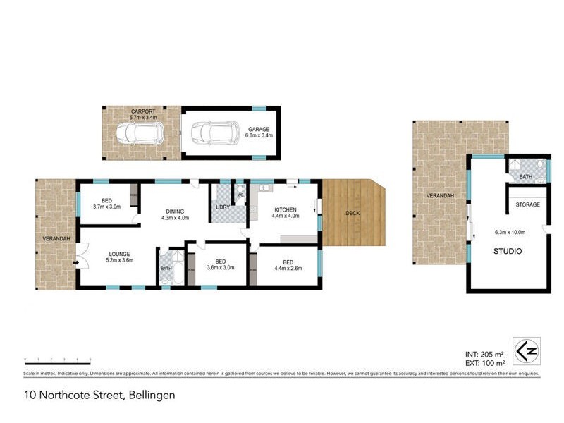 10 Northcote Street, Bellingen NSW 2454 Floorplan