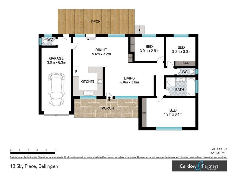 13 Sky Place, Bellingen NSW 2454 Floorplan