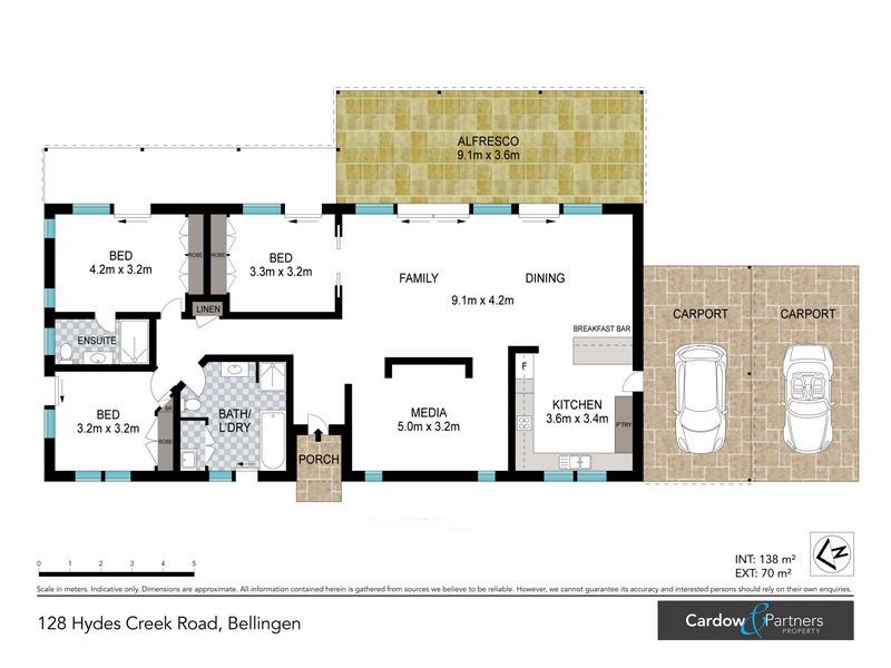 128 Hydes Creek Road, Bellingen NSW 2454 Floorplan