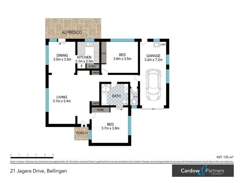 1/21 Jagera Drive, Bellingen NSW 2454 Floorplan