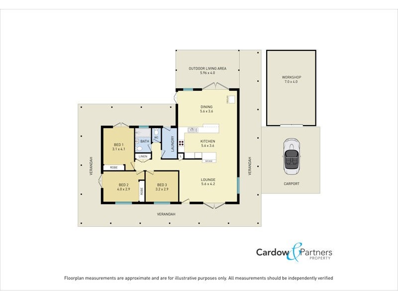 6 Raymond Close, Bellingen NSW 2454 Floorplan