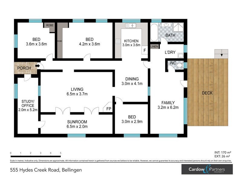 555 Hydes Creek Road, Bellingen NSW 2454 Floorplan