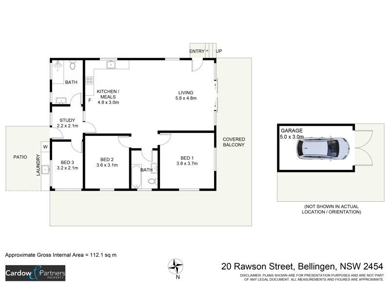20 Rawson Street, Bellingen NSW 2454 Floorplan