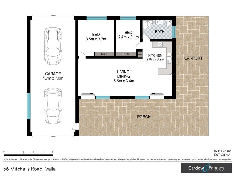 56 Mitchells Road, Valla NSW 2448 Floorplan