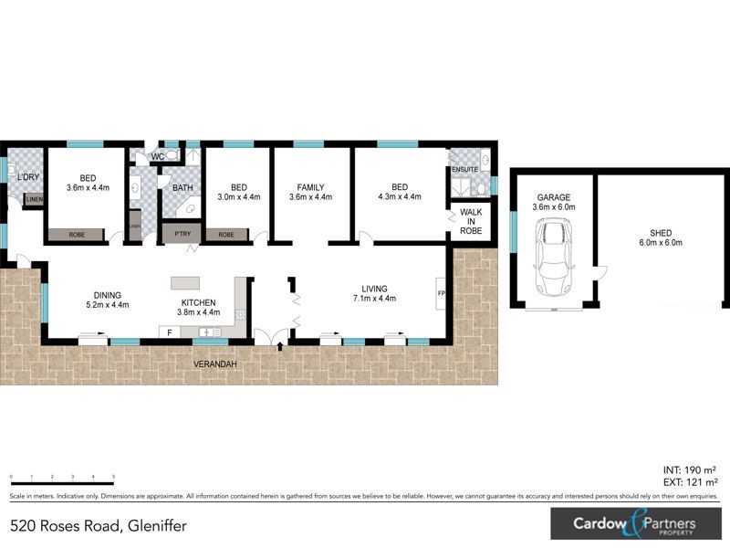 520 Roses Road, Gleniffer NSW 2454 Floorplan